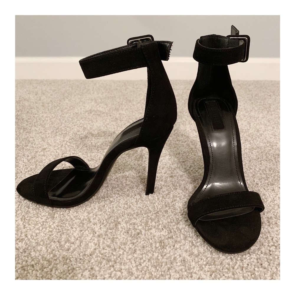 Black Heels with Straps